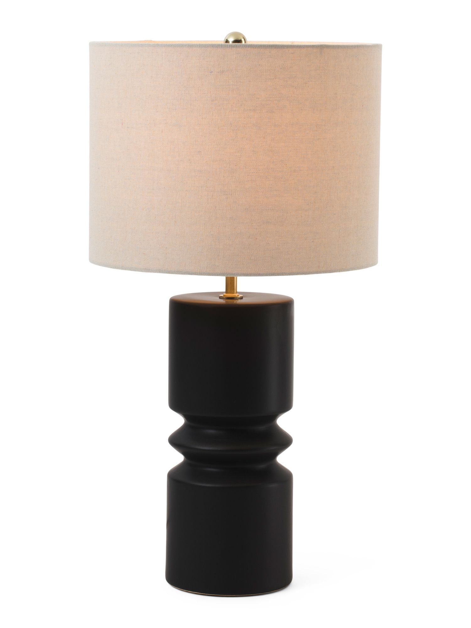 23in Matte Ceramic Column Table Lamp | TJ Maxx