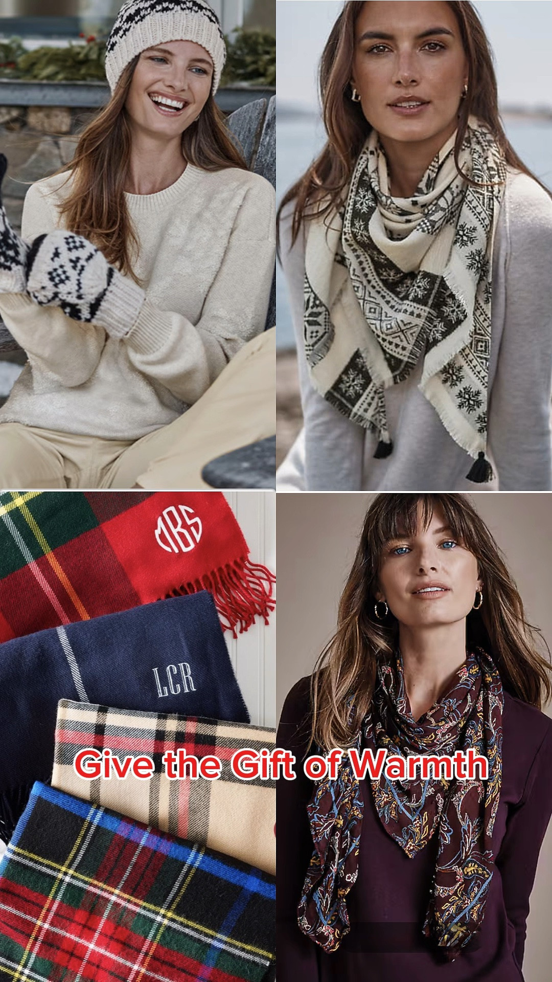 Warm their winter — cozy scarves, hats & mittens for him and her. Gift warmth this Christmas. Something for every budget! 

#LTKOver40 #LTKGiftGuide #LTKHoliday