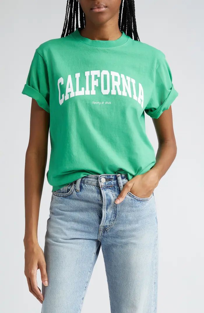 Sporty & Rich California Cotton Graphic T-Shirt | Nordstrom | Nordstrom