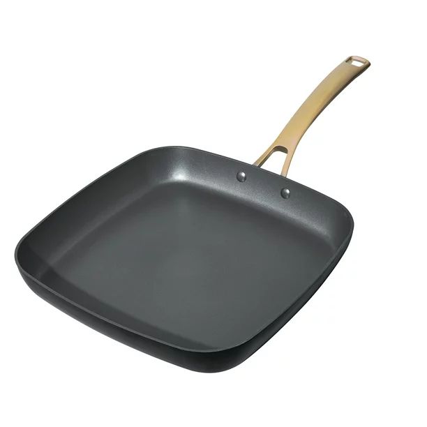 Beautiful 11" Square Griddle Pan, Black Sesame by Drew Barrymore - Walmart.com | Walmart (US)