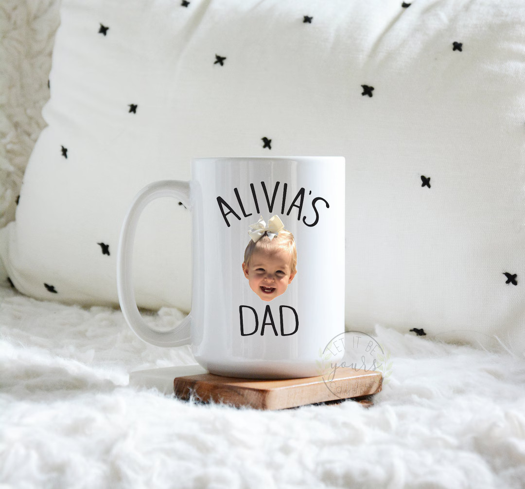 Personalized Dad Gift, Baby Photo Gift, Fathers Day Gift, Gift For Dad, New Dad Gift, Photo Gift ... | Etsy (US)