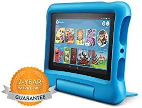 Fire 7 Kids tablet, 7" Display, ages 3-7, 16 GB, Purple Kid-Proof Case | Amazon (US)