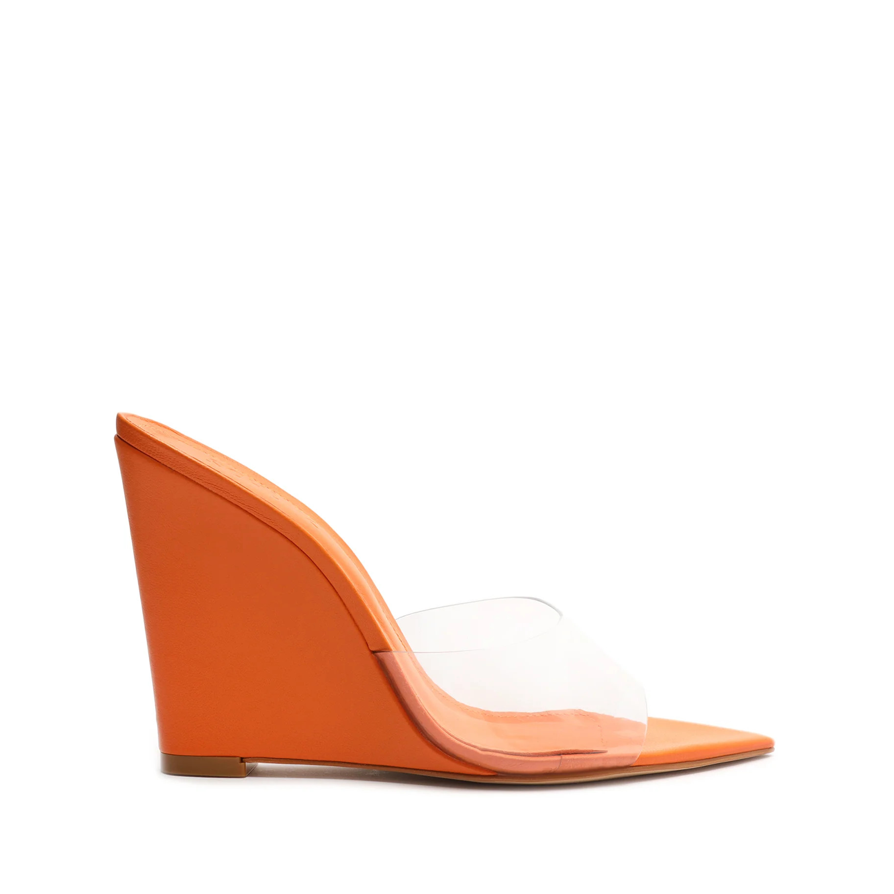 Luci Vinyl & Nappa Leather Sandal | Schutz Shoes (US)