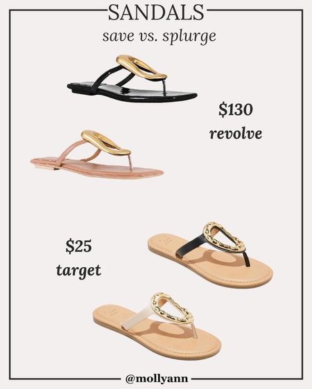 Summer sandals save vs splurge 

#LTKsalealert #LTKfindsunder50 #LTKfindsunder100