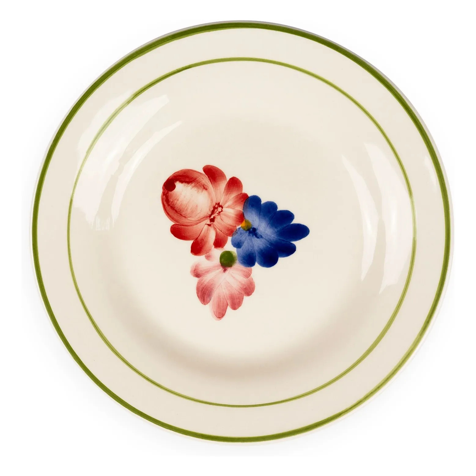 Gladys plate | Red | Smallable