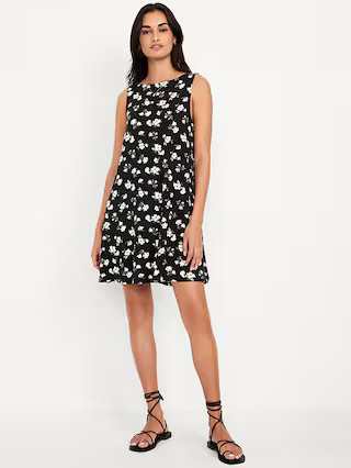 Sleeveless Mini Swing Dress | Old Navy | Old Navy (US)