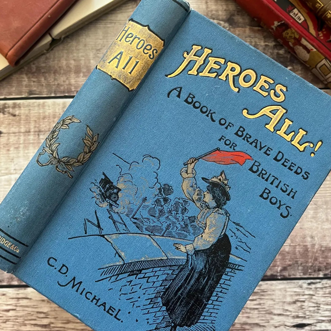 Heroes All! A Book of Brave Deeds for British Boys by C D Michael - Etsy | Etsy (US)