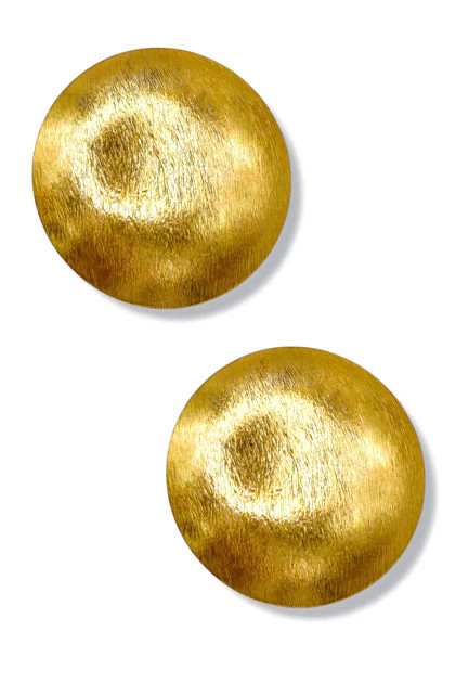 Kristalize x TWT Oversized Gold Studded Earrings | The Willow Tree