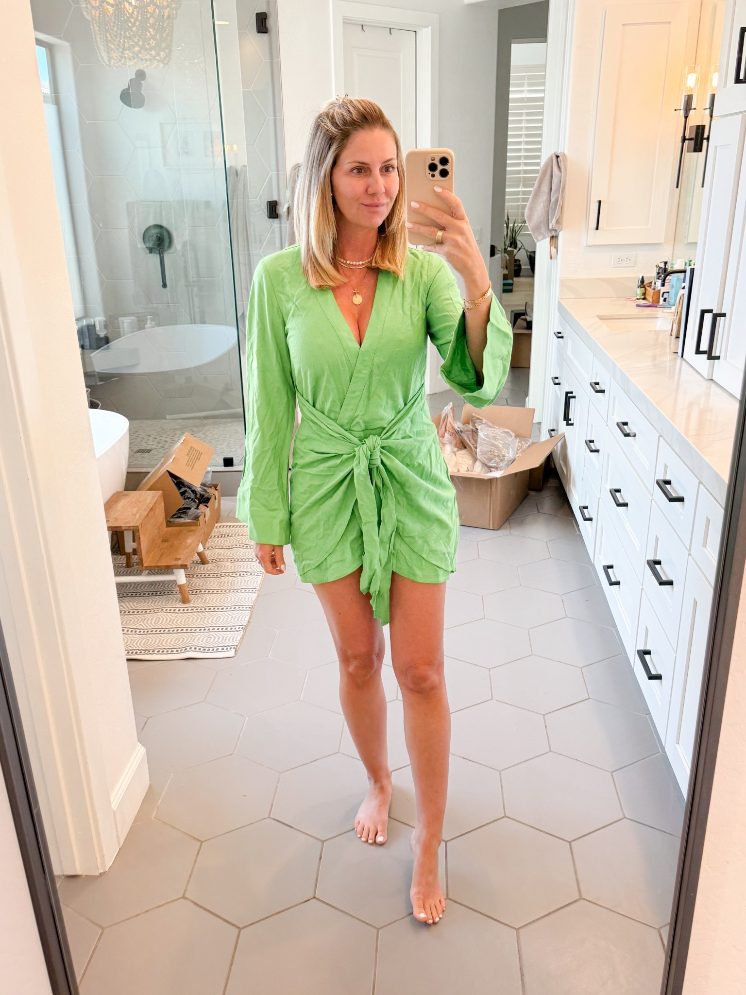 Summer linen green dress  

#LTKSeasonal #LTKStyleTip #LTKTravel