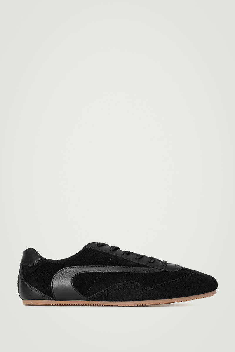 Minimal Suede Trainers | COS UK