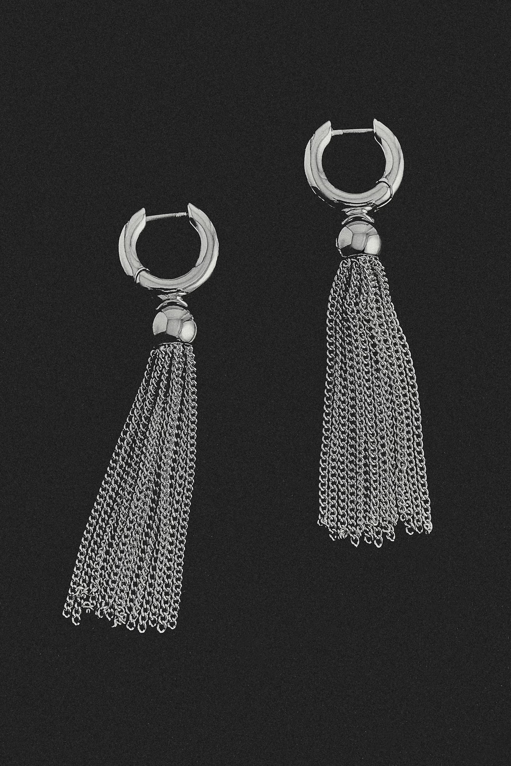 TASSELLED EARRINGS - SILVER | COS US | COS (US)
