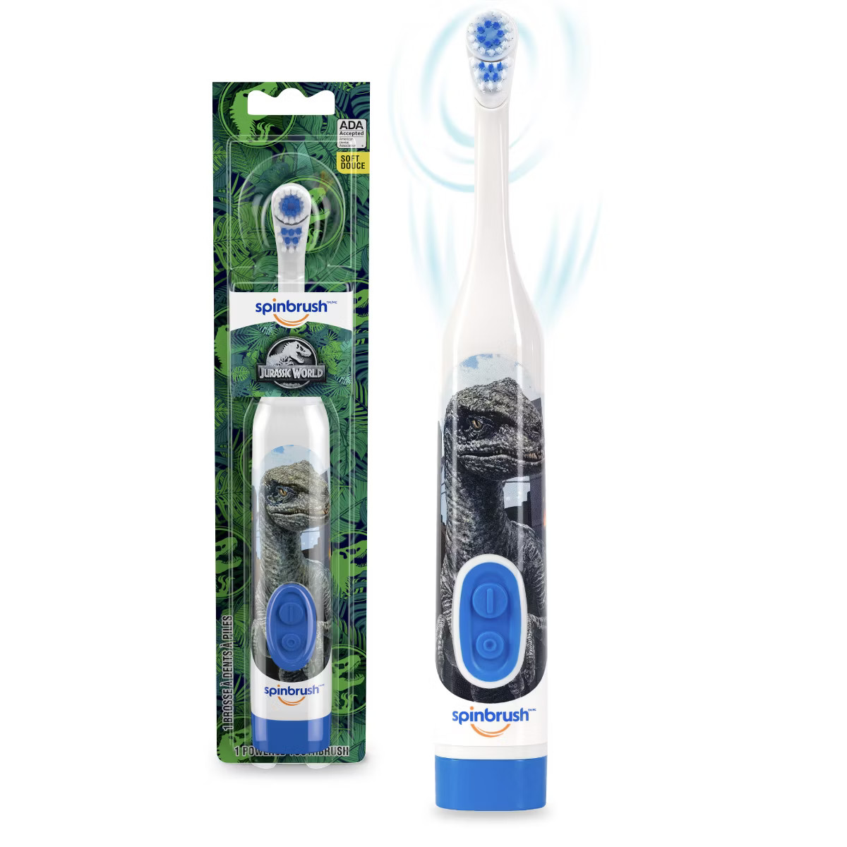 Spinbrush Kids Jurassic World Electric Toothbrush | Target
