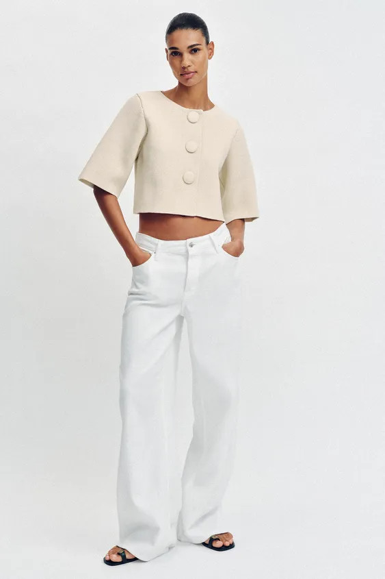 KURZER STRICKBLAZER | Zara DE