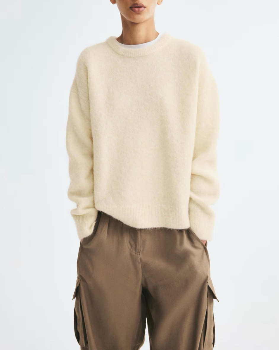 Cream mohair sweater

#LTKSeasonal