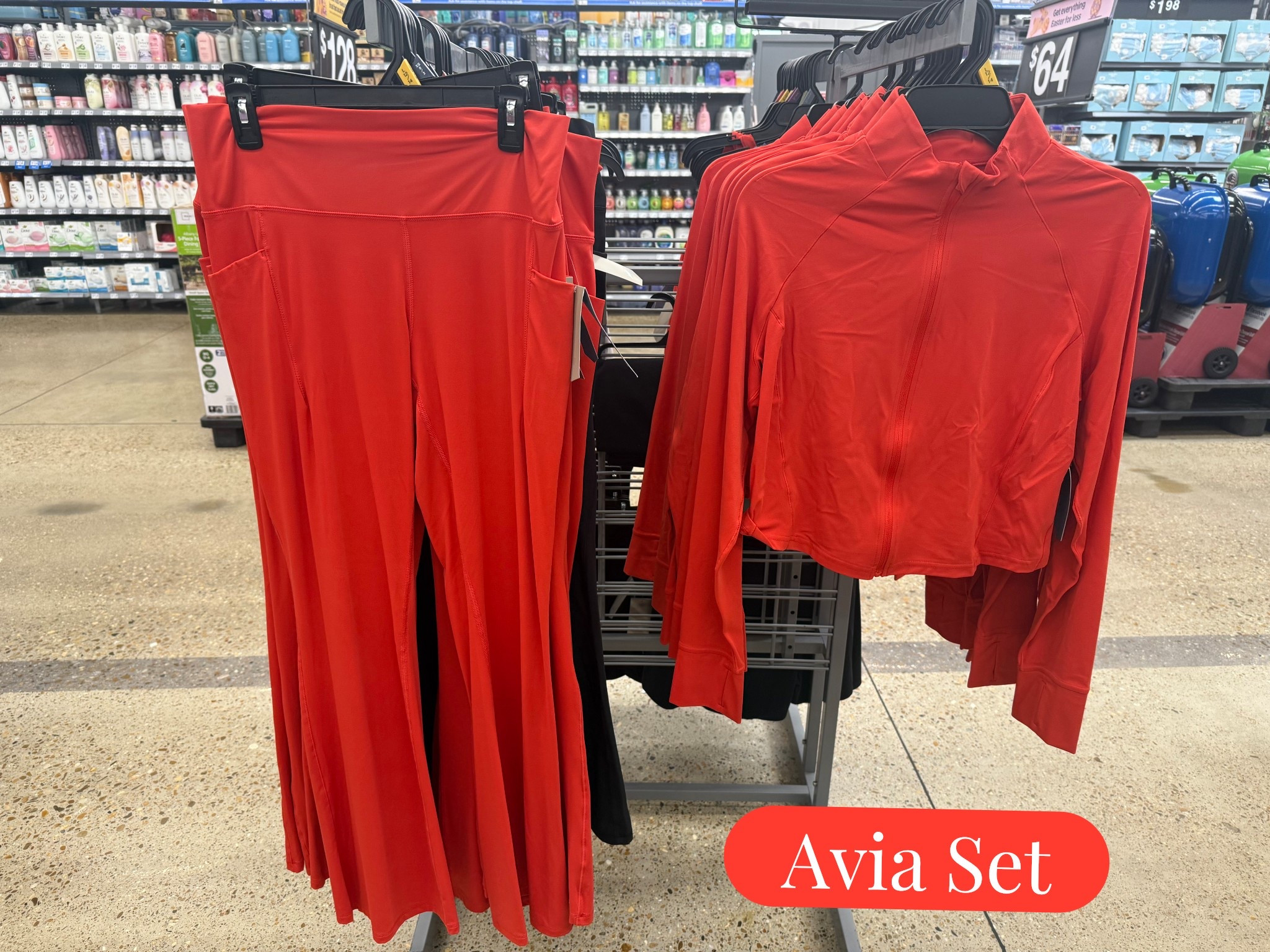 New Avia active set at Walmart. Red and black available. ♥️
