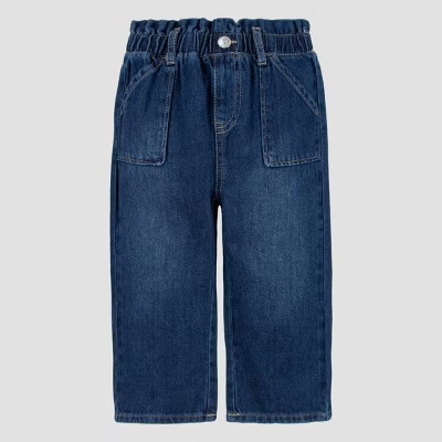 Levi's® Toddler Girls' Cinched Top Wide Leg Pants | Target