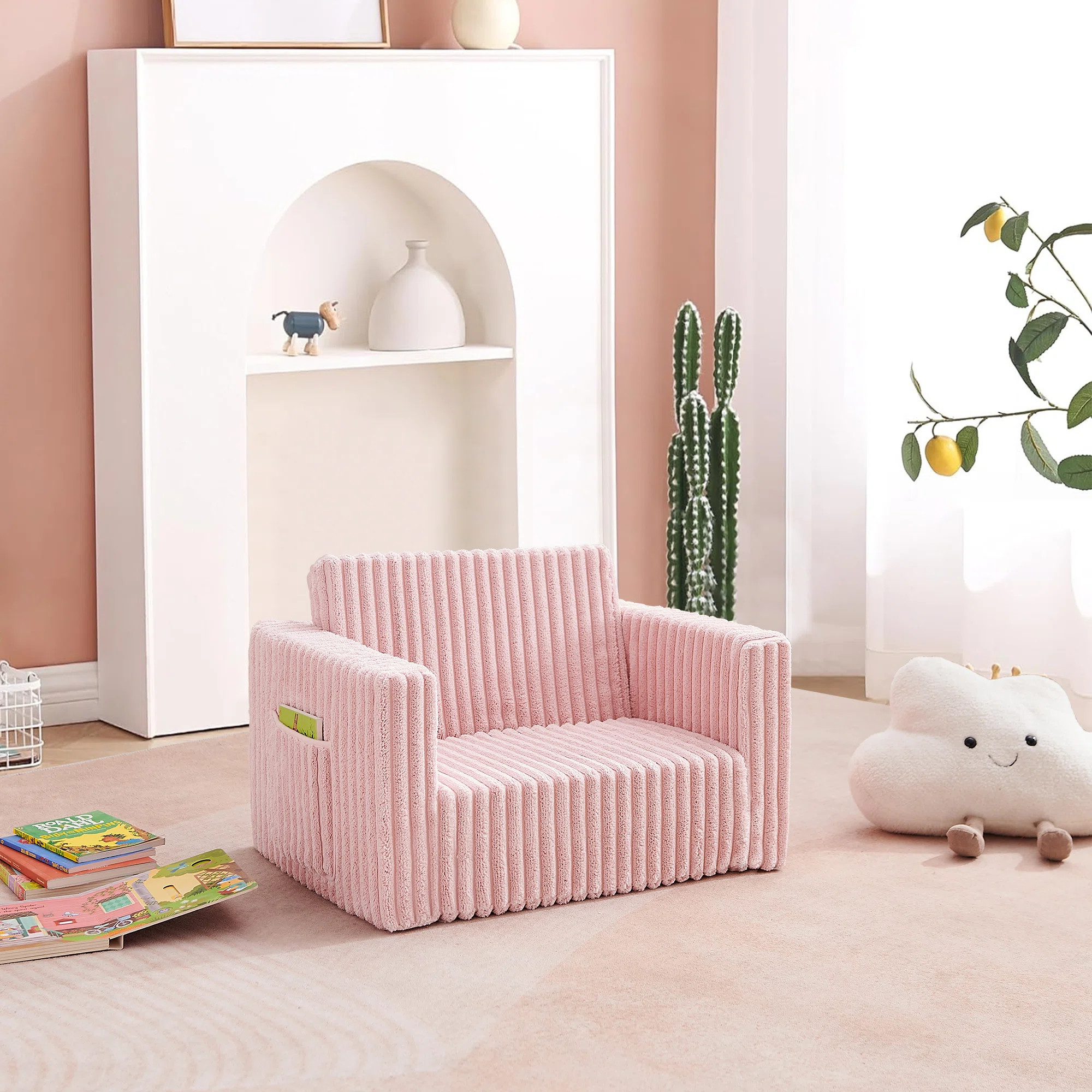 2-In-1 Convertible Kids Sleeper Chair | Wayfair North America