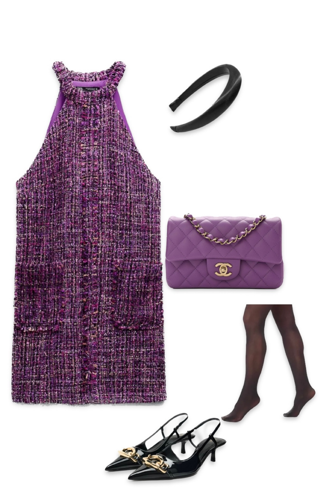 Blair Waldorf fall inspired outfit 🖤