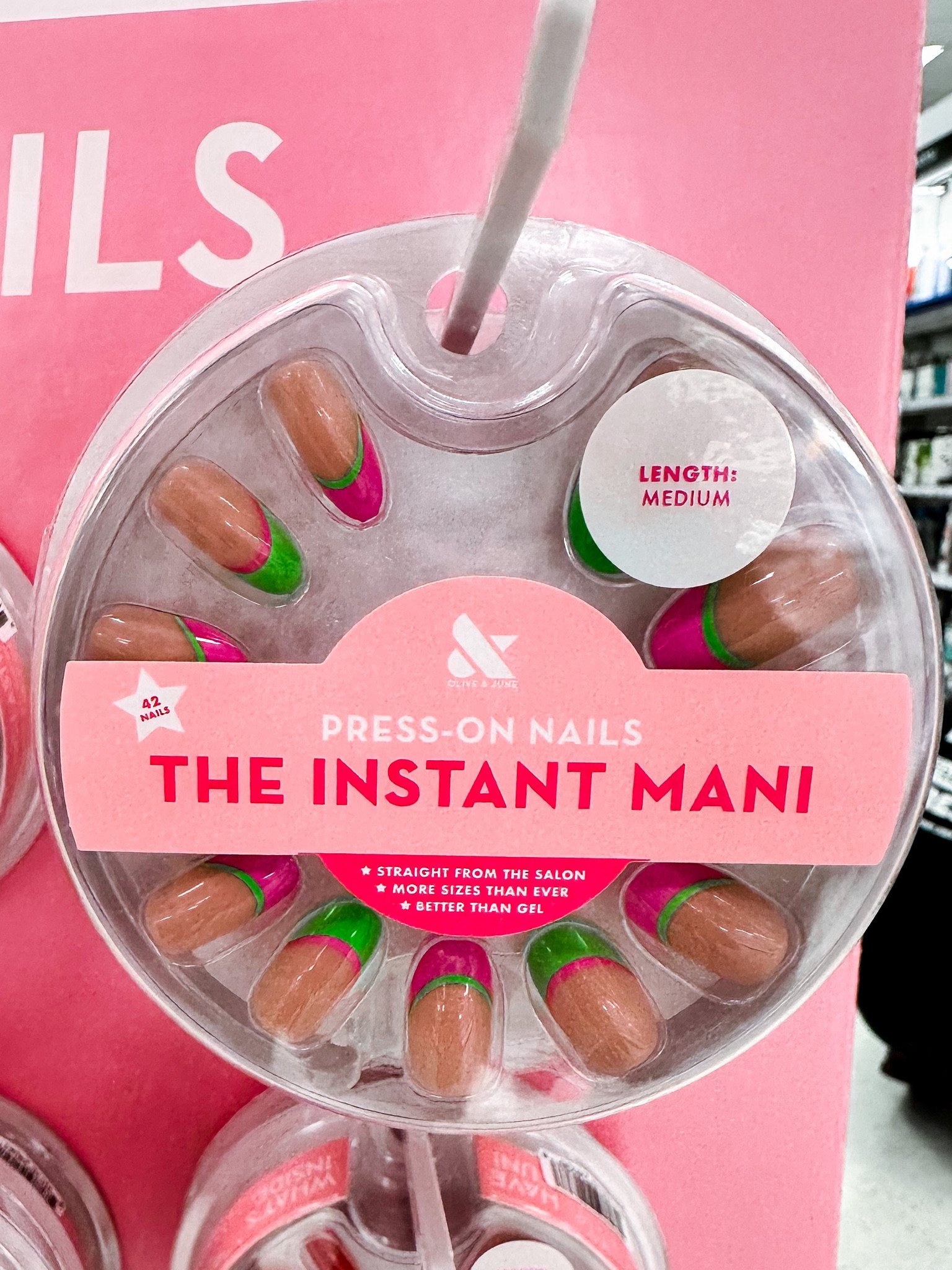 Only $10! Watermelon French tip press on nails

Spring summer beauty budget target finds nail art

#LTKstyletip #LTKunder50 #LTKbeauty