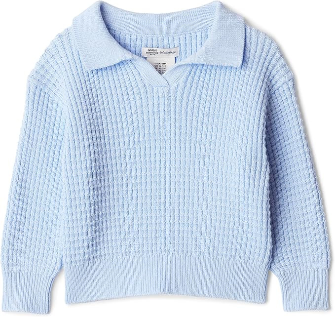 Amazon.com: Amazon Essentials x Sofia Grainge Toddler Boys' Mommy & Me Cotton Crochet Sweaters & ... | Amazon (US)