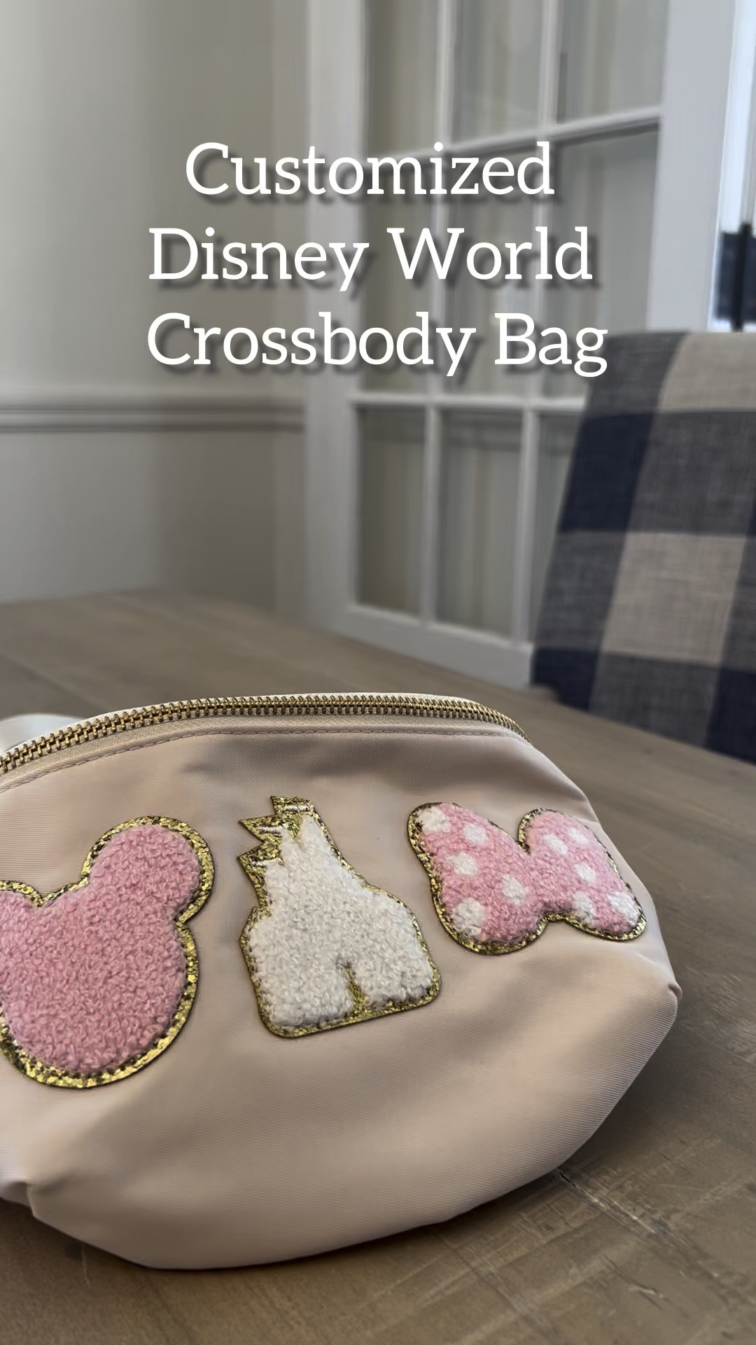 🏰🎀 My customized crossbody bag came just in time for our trip to Disney World! #disney #disneyworld #disneyworldoutfit #disneymom #disneypurse

#LTKTravel