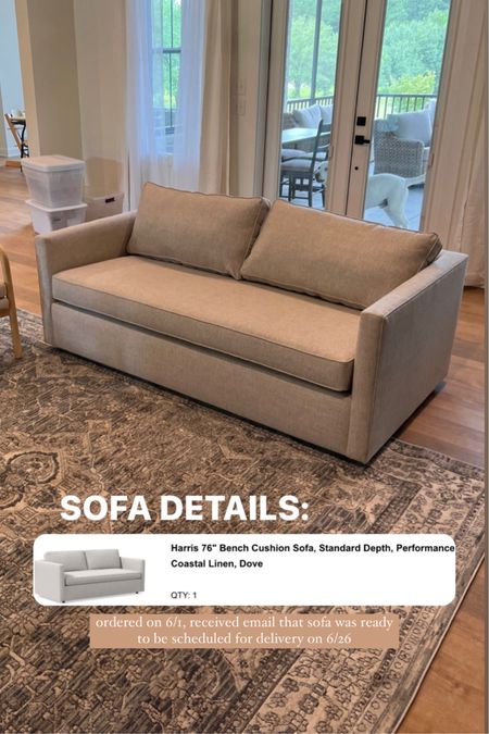 Our new west elm sofa details! We absolutely LOVE IT! 

#LTKhome #LTKSeasonal #LTKFind