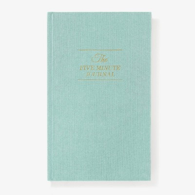 Intelligent Change 262 Sheet Guided Journal 8.7"x5.1" The Five Minute Journal Mint | Target