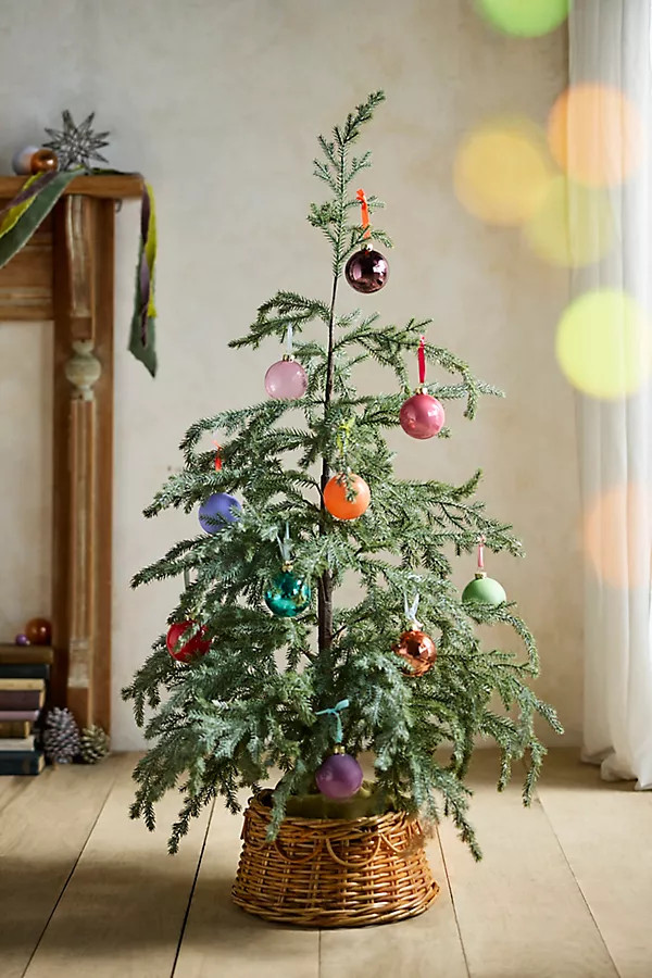 Faux Potted Pine Tree, 4’ | Anthropologie (US)