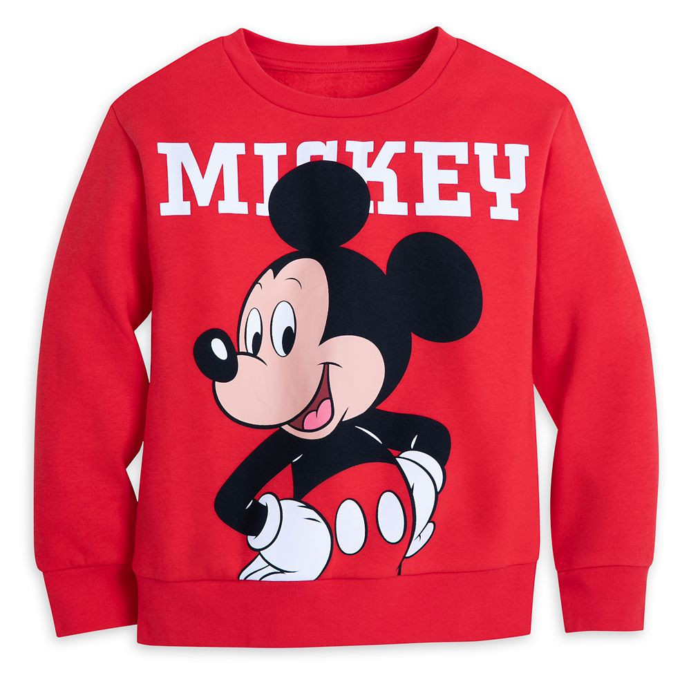 Mickey Mouse Back to Front Pullover Sweatshirt for Girls Official shopDisney | Disney Store
