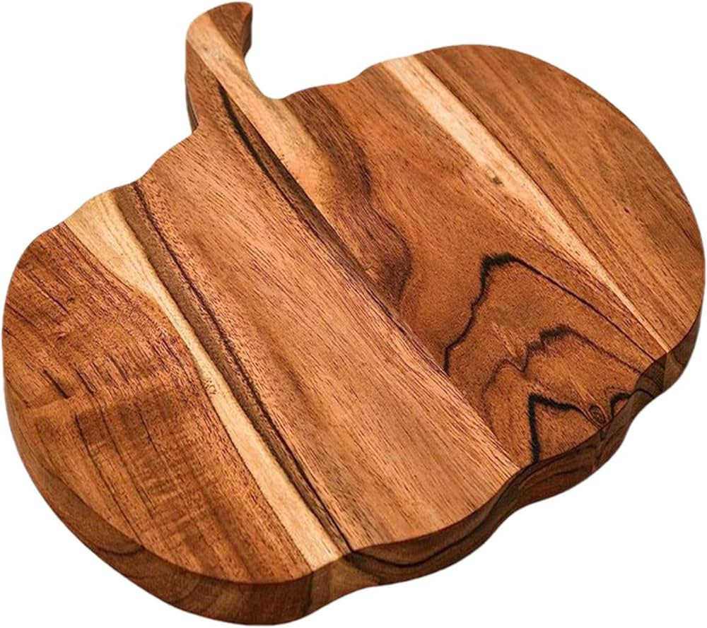 Halloween Pumpkin Shaped Wood Cutting Board For Kitchen Decoration, Halloween Pumpkin Shaped Wood... | Amazon (US)