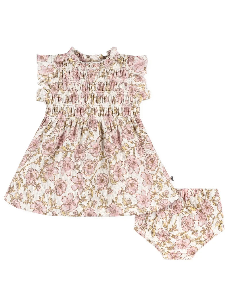 Modern Moments Outfit Set Baby Girl, Sizes (0-3 Months - 24 Months) | Walmart (US)