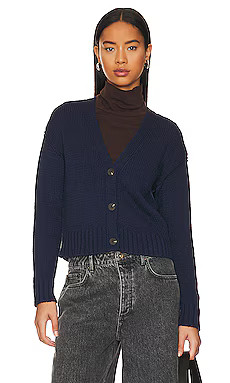 Italian Recycled Cotton Tape V Neck Cardigan
                    
                    White + War... | Revolve Clothing (Global)