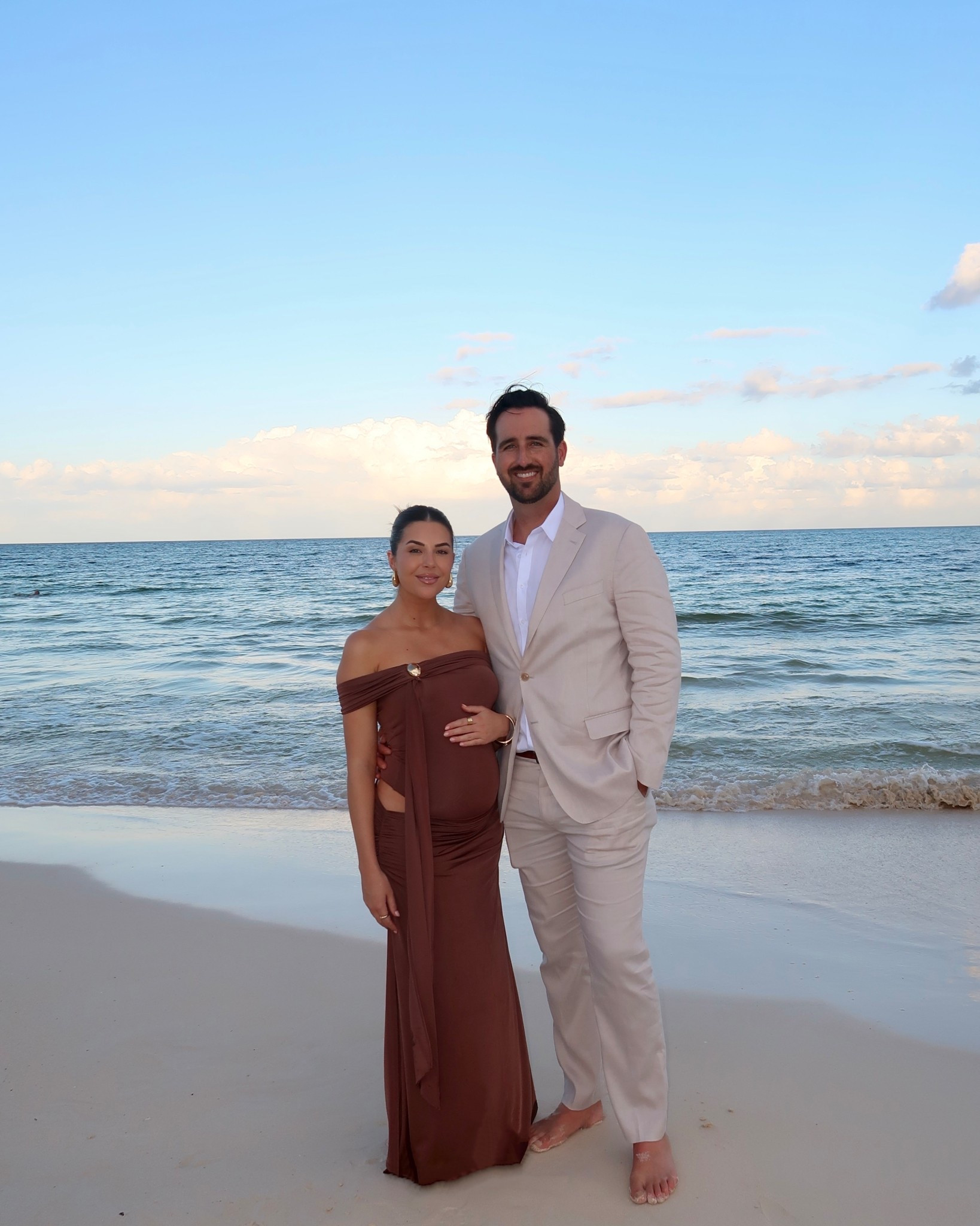 Wedding guest dress / bridesmaid dress / pregnancy approved 

#LTKBump