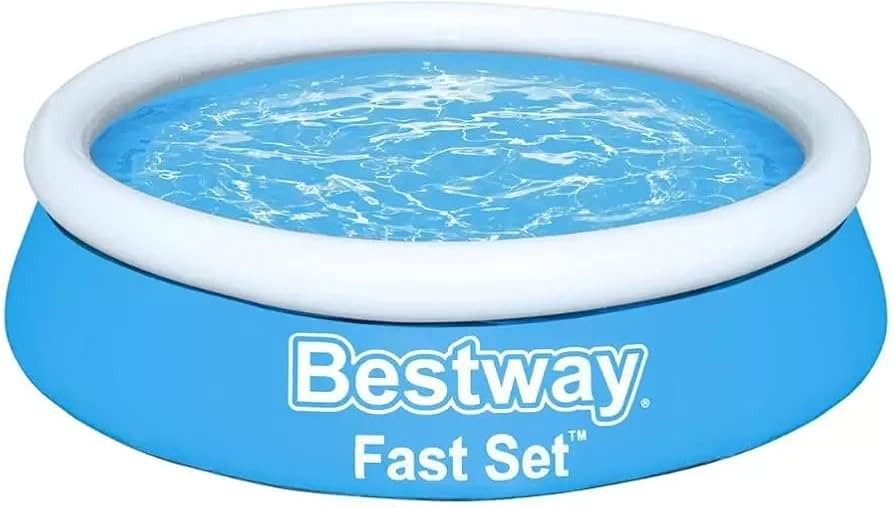 Piscina Inflavel Redonda Fast Set 940L 1,83mx51cm Bestway | Amazon (BR)