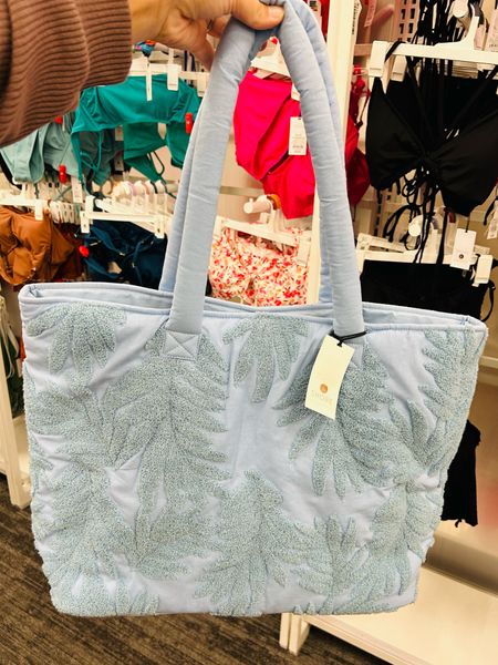 My new favorite beach bag at Target! So pretty! 😍

#LTKswim #LTKitbag #LTKstyletip