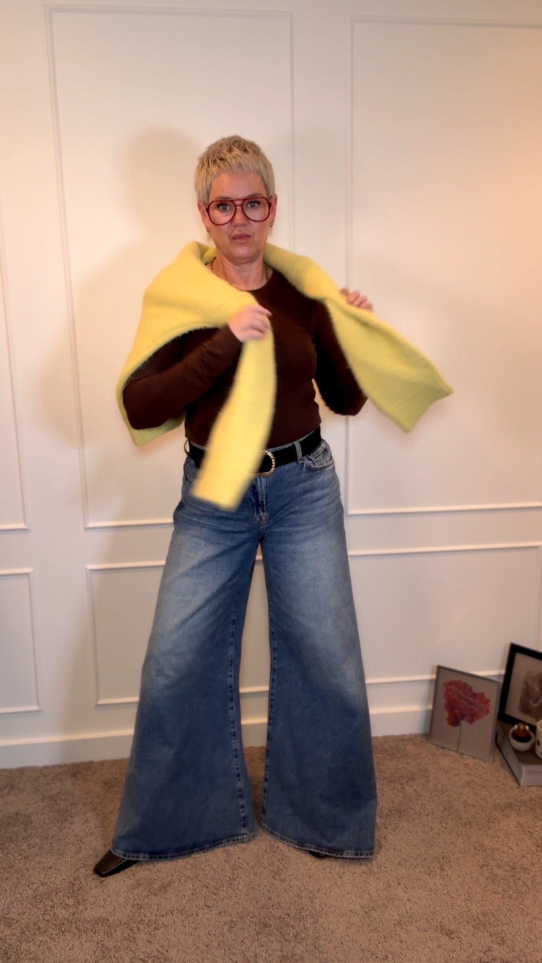 Basics you’ll REWEAR.
I certainly have IN THE SAME WEEK! 
Merino layers I’m in Lg 
Jeans in 31 (stiff denim) 

#LTKmidsize #LTKover50style #LTKstyletip