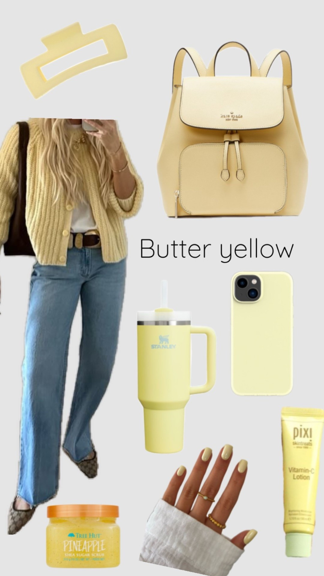 #butteryellow #fashion 

#LTKSeasonal #LTKBeauty #LTKSummerEdit