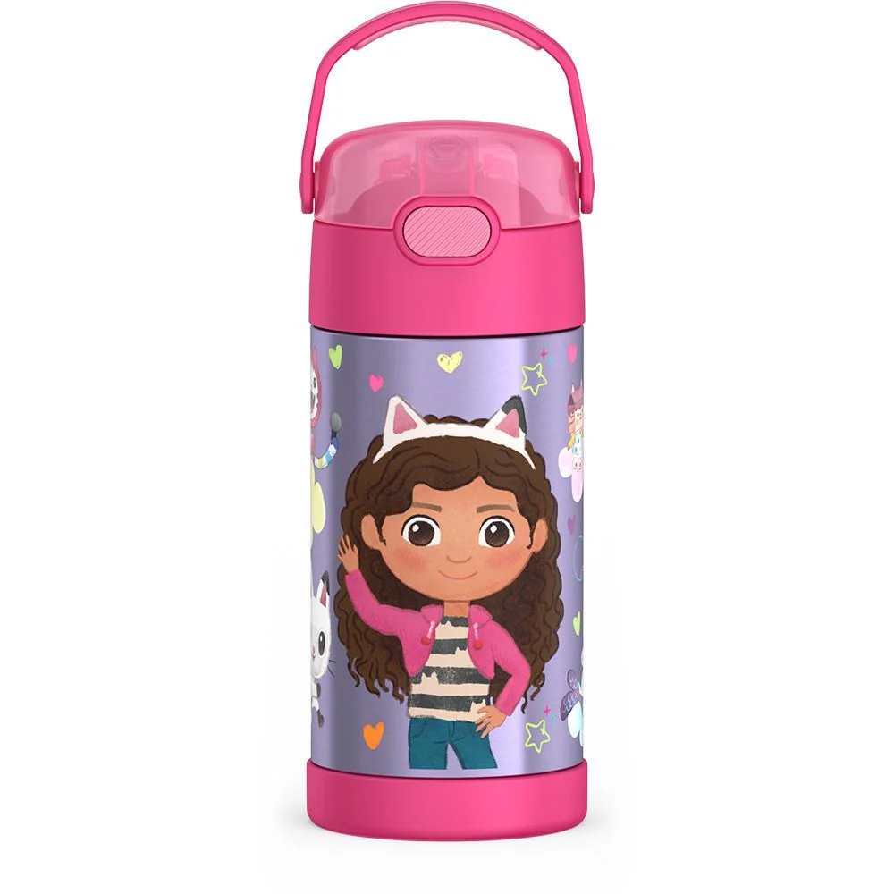 12oz FUNTAINER® WATER BOTTLE GABBY'S DOLLHOUSE | Thermos L.L.C.