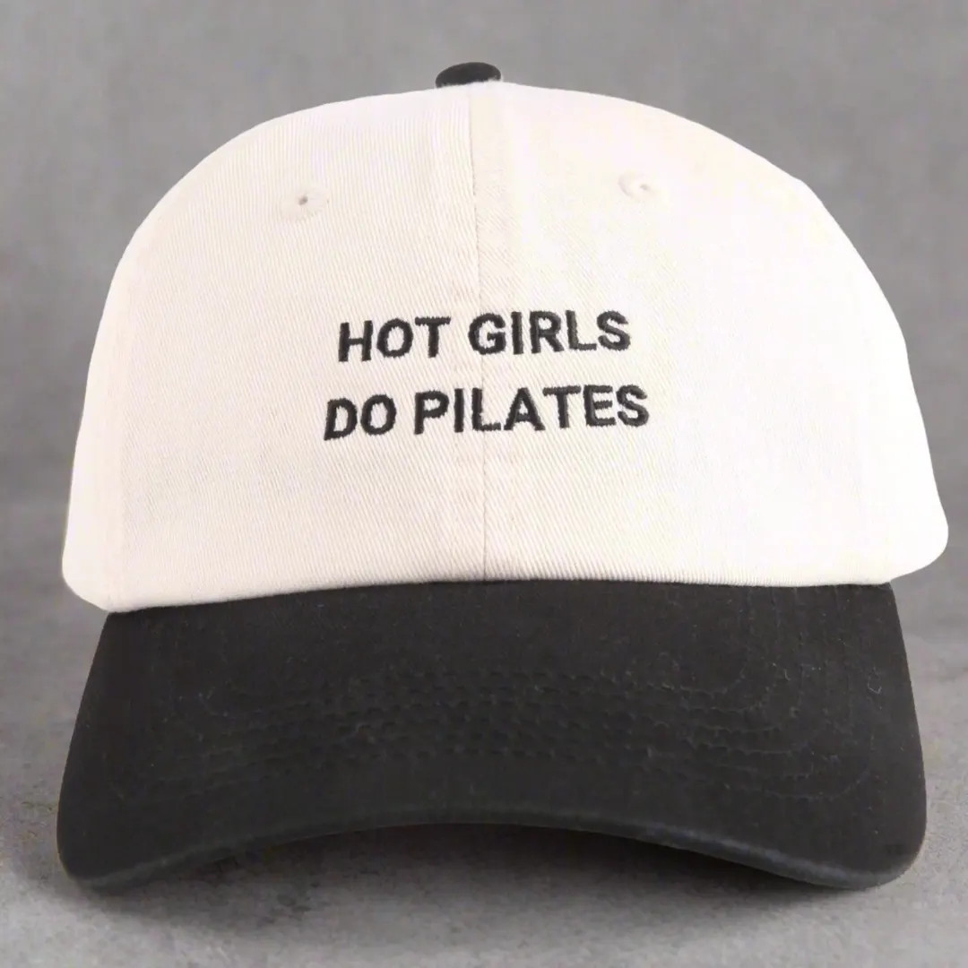 Hot Girls Do Pilates Hat: 100% Cotton, Snapback - Etsy | Etsy (US)