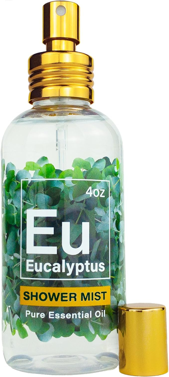 Eucalyptus Shower Spray - Spa-Grade Aromatherapy Shower Mist, 100% Pure Eucalyptus Spray - Essent... | Amazon (US)