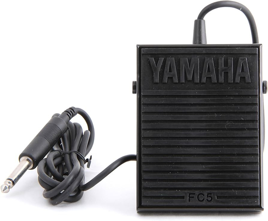 Yamaha FC5 Compact Sustain Pedal for Portable Keyboards, black | Amazon (US)