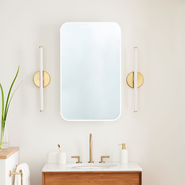 Frameless Seamless Medicine Cabinet | West Elm (US)