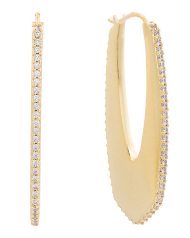 Adeline Hoop Earrings | TJ Maxx