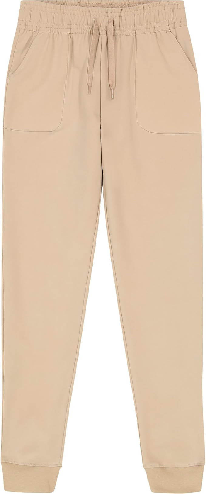 Nautica Girls' School Uniform Jogger Pants, Stretch Performance Fabric, Elastic Waistand with Dra... | Amazon (US)