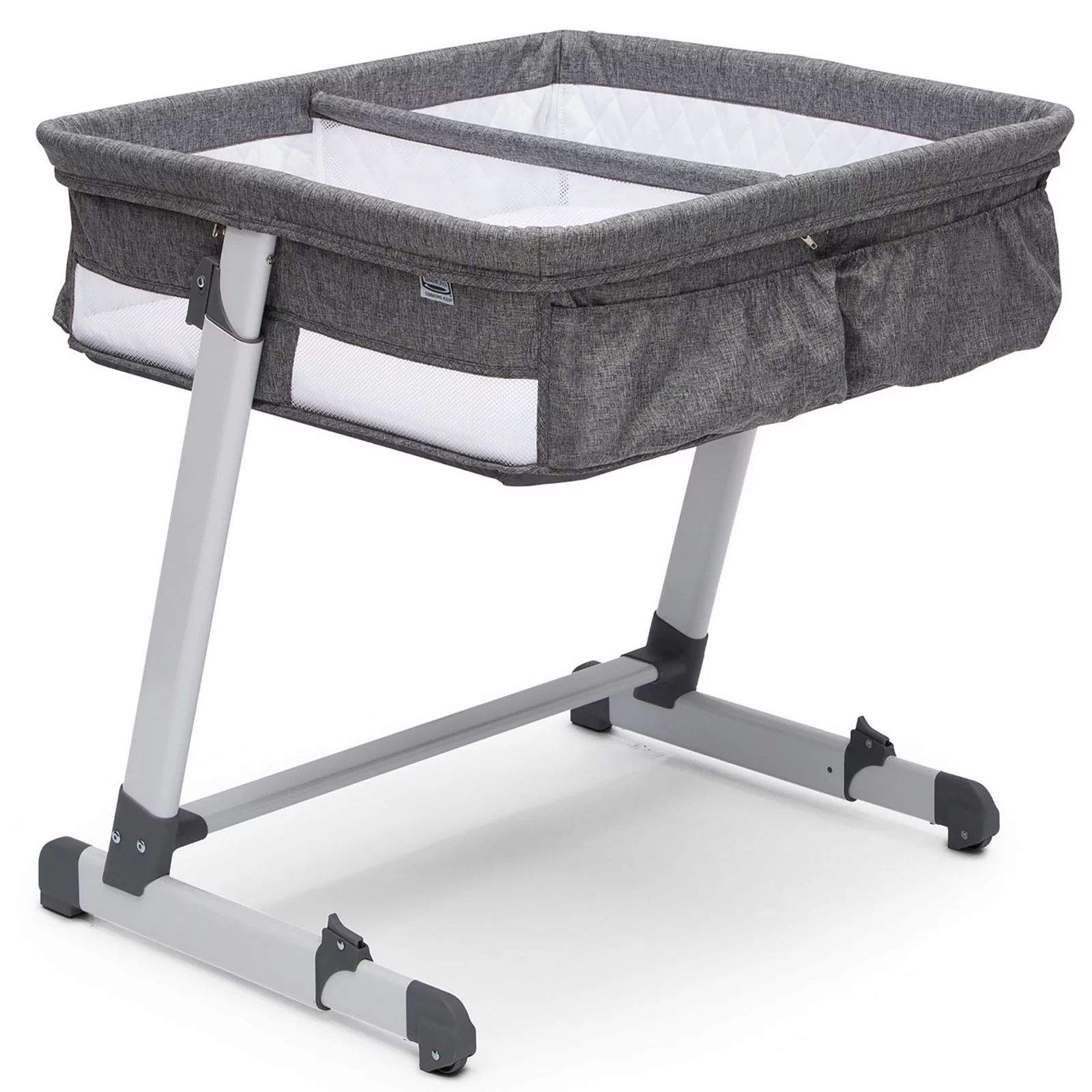 Simmons Kids By The Bed Twin City Sleeper Bassinet, Med Grey | Kohl's