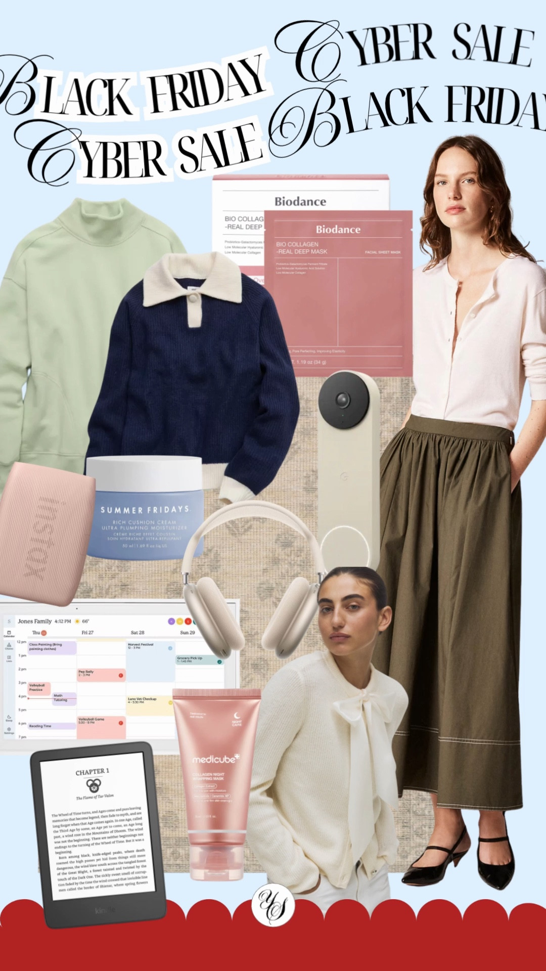 Favorite finds on sale for Black Friday and Cyber Monday!! 



on sale, sale alert, gift guide, gifts for her, trendy style, casual style, preppy style, outfit, sweater weather, sweater style, j crew, aerie, comfy style, grandmillennial, skylight, headphones, google nest, electronics on sale, Christmas fits, gifts for mom, gifts for sister, teen gifts, home finds, rugs USA, living space, target, Anthropologie, skincare, beauty products 

#LTKGiftGuide #LTKSaleAlert #LTKCyberWeek