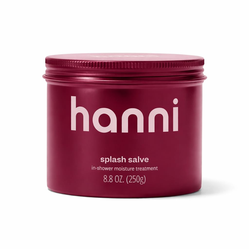 HANNI Splash Salve Body Mask, Lotion Alternative, In-Shower Moisturizer w/Coconut Oil, Jojoba Oil, Shea Butter & Glycerin, Body Care for Dry to All Skin Types, Hydrating, Deep Conditioning, 8.8 oz | Amazon (US)