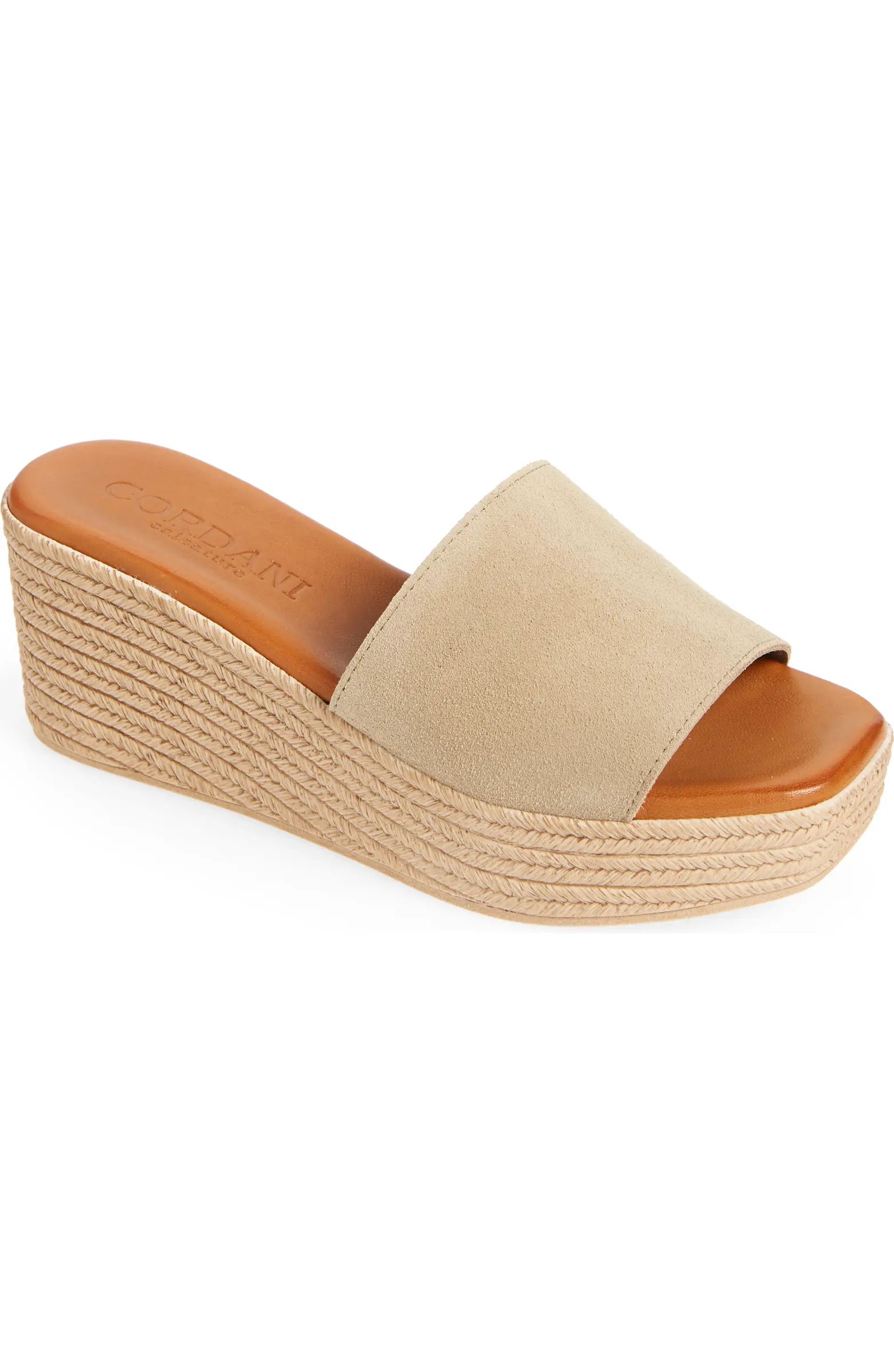 Cordani Bibi Espadrille Wedge Slide Sandal (Women) | Nordstrom | Nordstrom