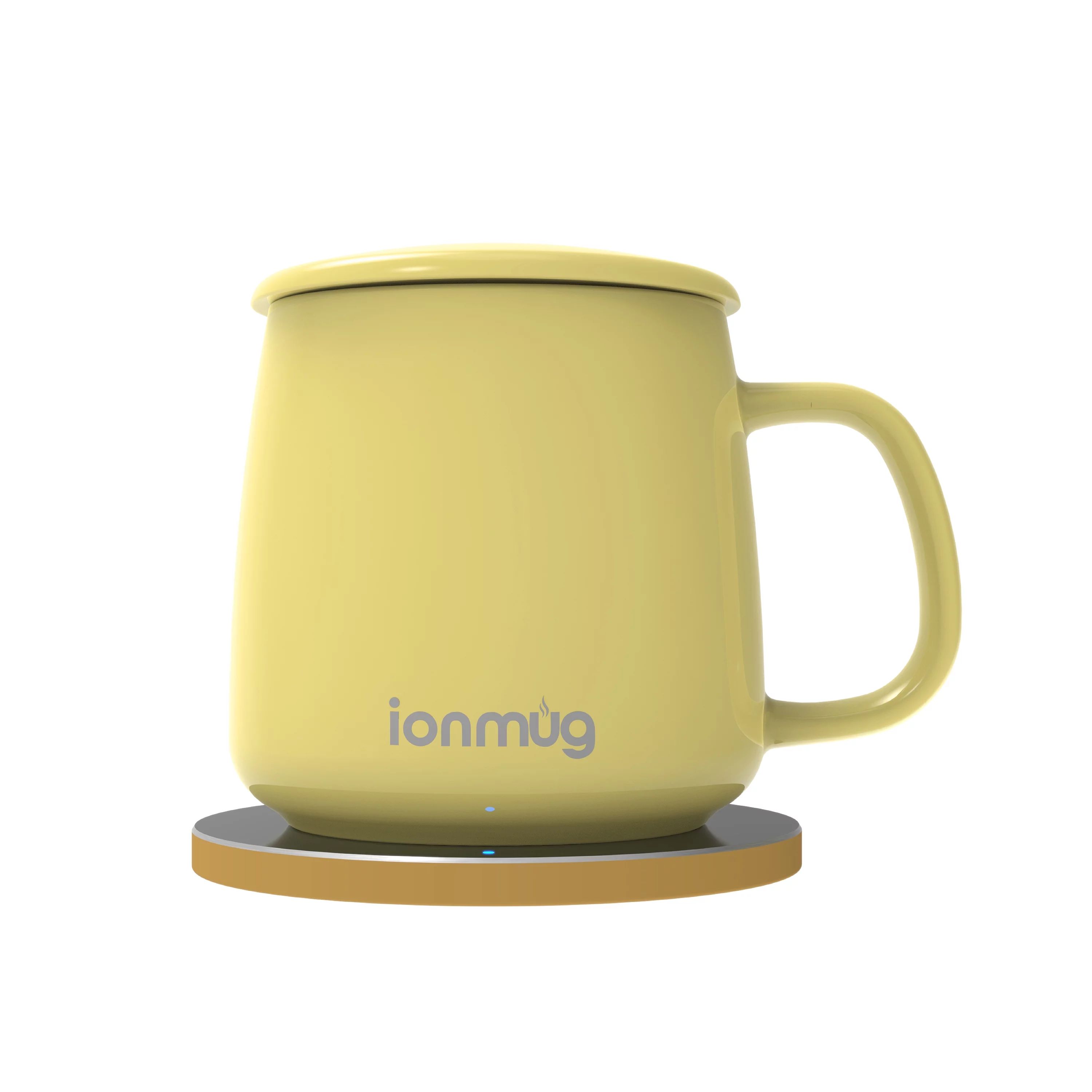 ionMug and Charging Coaster – 12.8oz Heated Ceramic Coffee Mug with Wireless Charging Coaster | Walmart (US)