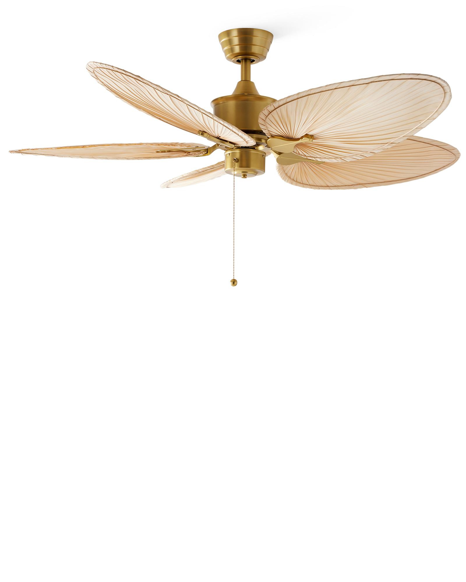 Belize Palm Indoor Fan | Serena and Lily